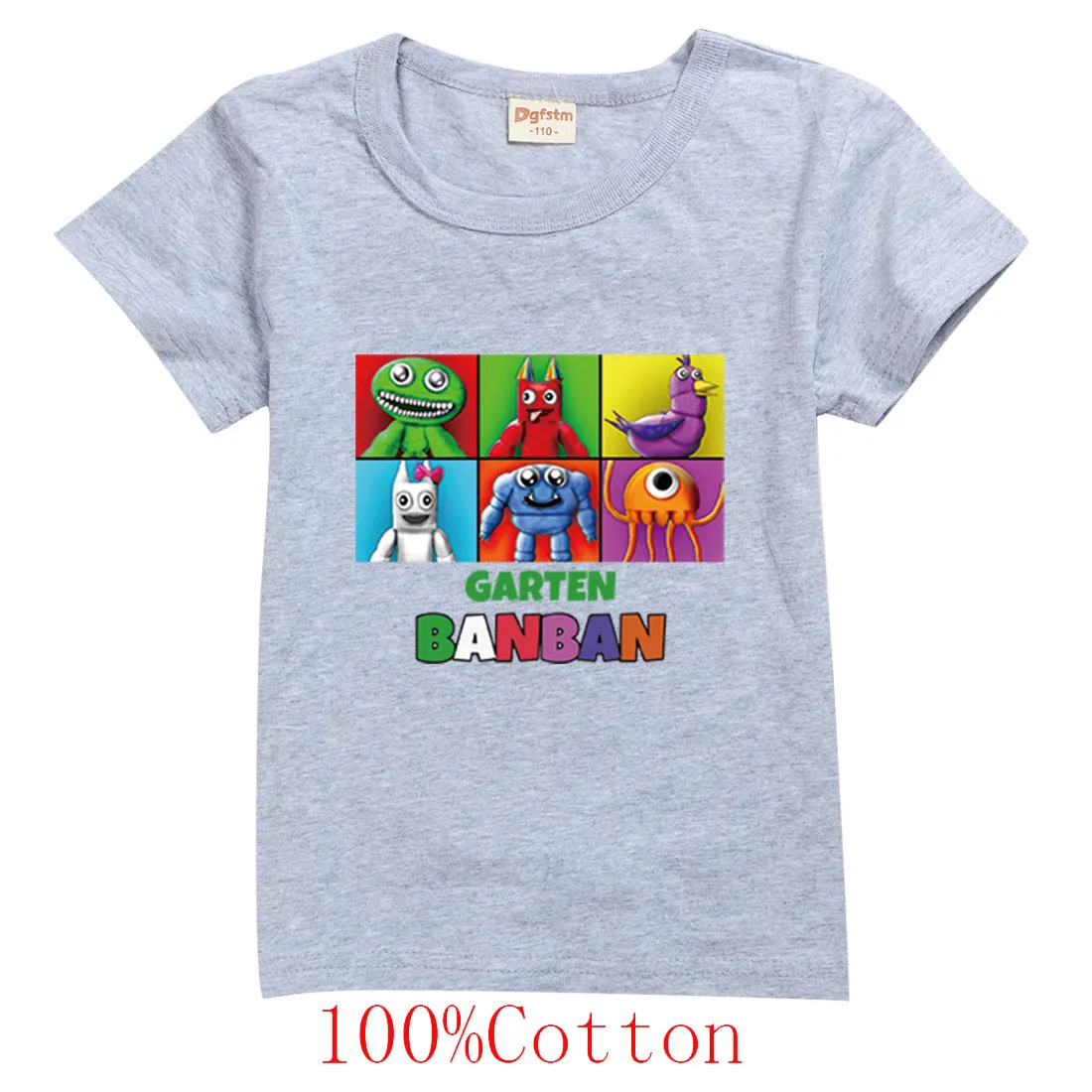 2 16Y Kids Game Garden of Banban T Shirt Baby Boys Summer Cotton Clothes Toddler Girls 1 - Garten Of Banban Plush