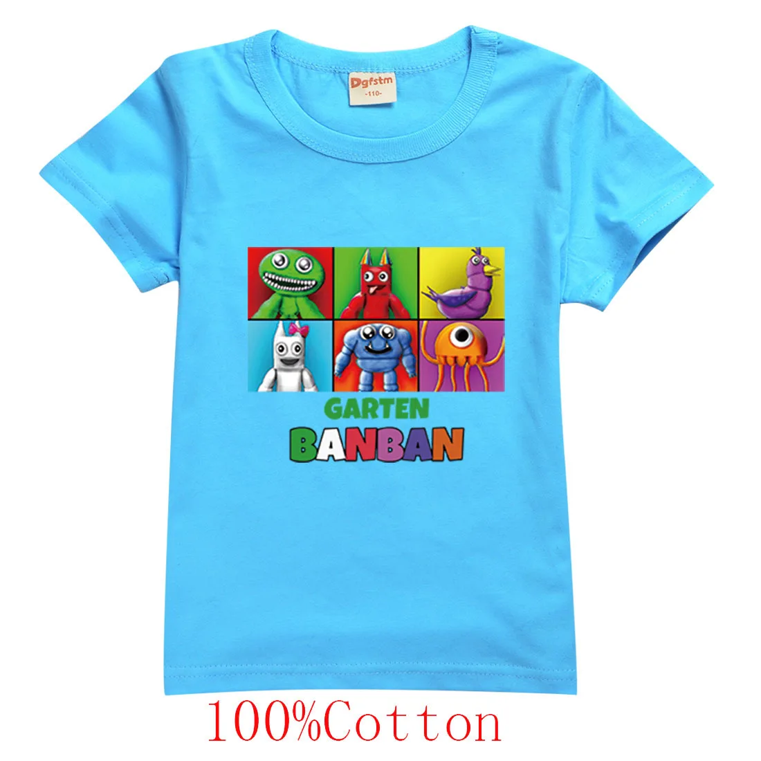 2 16Y Kids Game Garden of Banban T Shirt Baby Boys Summer Cotton Clothes Toddler Girls 2 - Garten Of Banban Plush