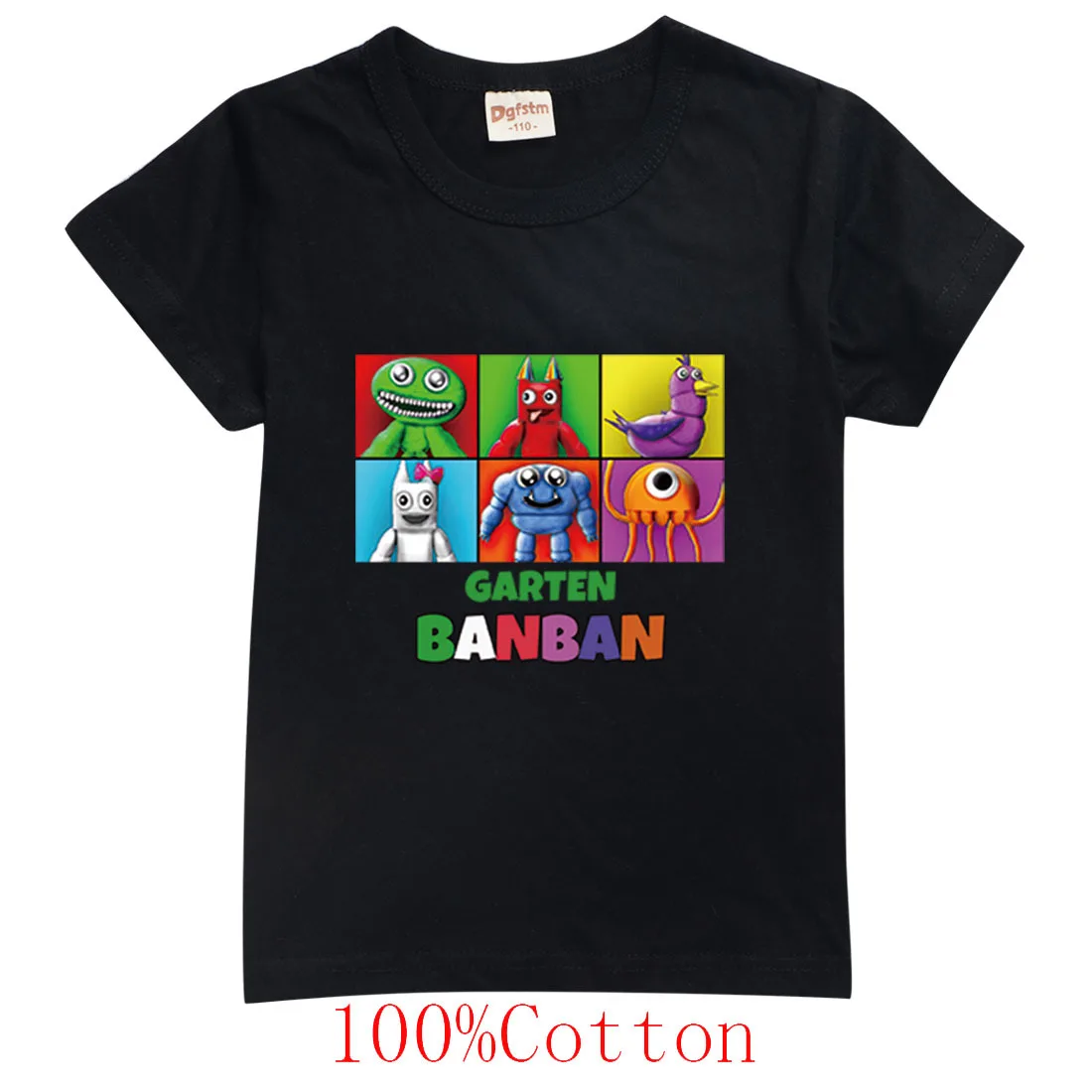 2 16Y Kids Game Garden of Banban T Shirt Baby Boys Summer Cotton Clothes Toddler Girls 3 - Garten Of Banban Plush