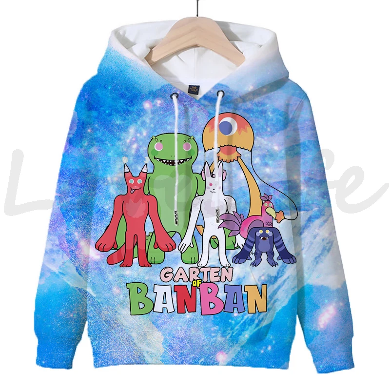 Anime Game Garten Of BanBan Hoodies Kids Clothes Pullover Banban Garden Children Hoody Sweatshirt Boys Girls 2 - Garten Of Banban Plush