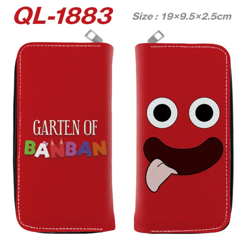 Banban Garden Surrounding Full color Zipper Wallet Wallet Clip Clip Cartoon Anime Long Wallet Clutch Bag 2 - Garten Of Banban Plush