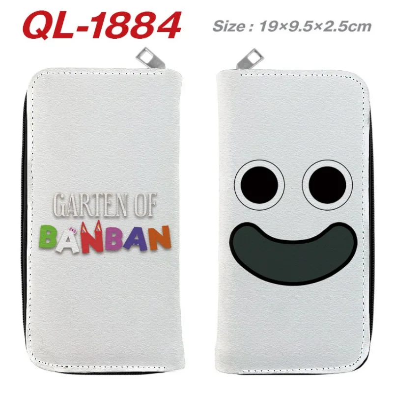 Banban Garden Surrounding Full color Zipper Wallet Wallet Clip Clip Cartoon Anime Long Wallet Clutch Bag 3 - Garten Of Banban Plush