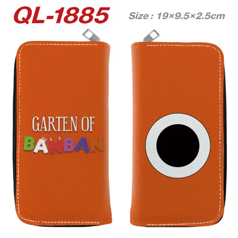 Banban Garden Surrounding Full color Zipper Wallet Wallet Clip Clip Cartoon Anime Long Wallet Clutch Bag 4 - Garten Of Banban Plush