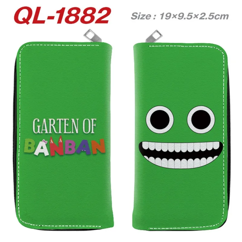 Banban Garden Surrounding Full color Zipper Wallet Wallet Clip Clip Cartoon Anime Long Wallet Clutch Bag - Garten Of Banban Plush