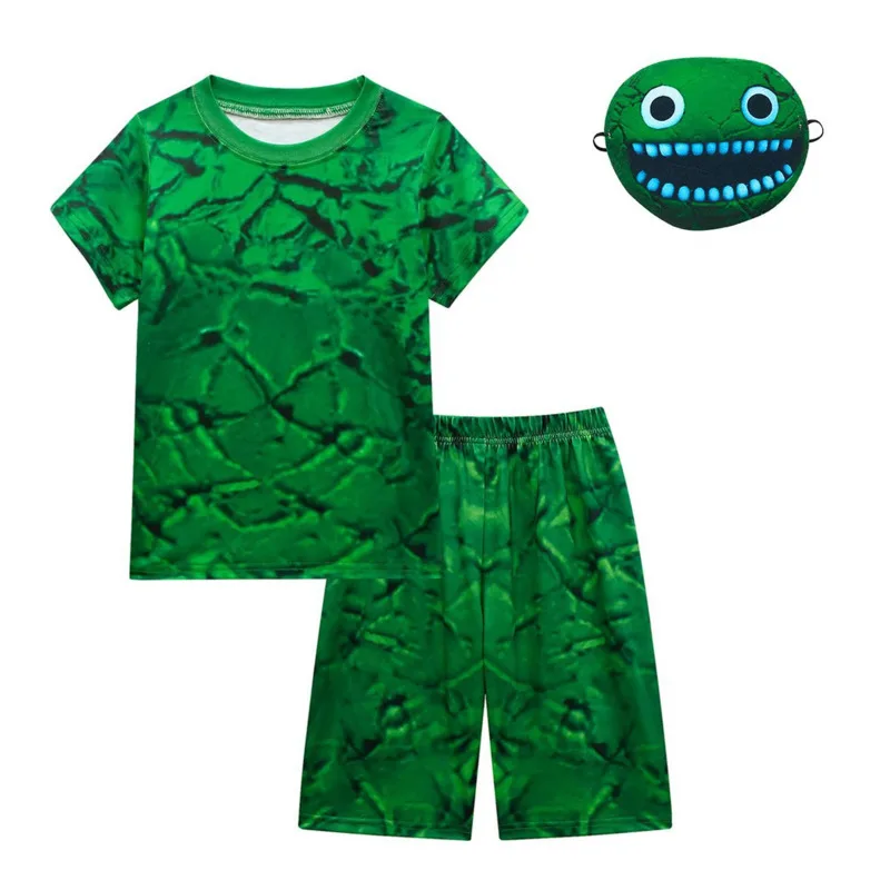 Garten Of Banban Cosplay Costume Kid Green Jumbo Josh Monster Horror Game Halloween Jumpsuit Canival Birthday 4 - Garten Of Banban Plush