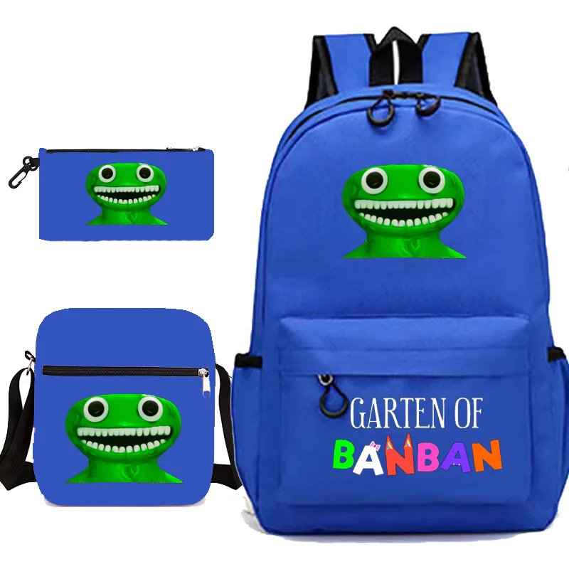 Garten of Banban Class Garden Game Student Schoolbag One shoulder Pencil Bag 3PC Set Children s 4 - Garten Of Banban Plush
